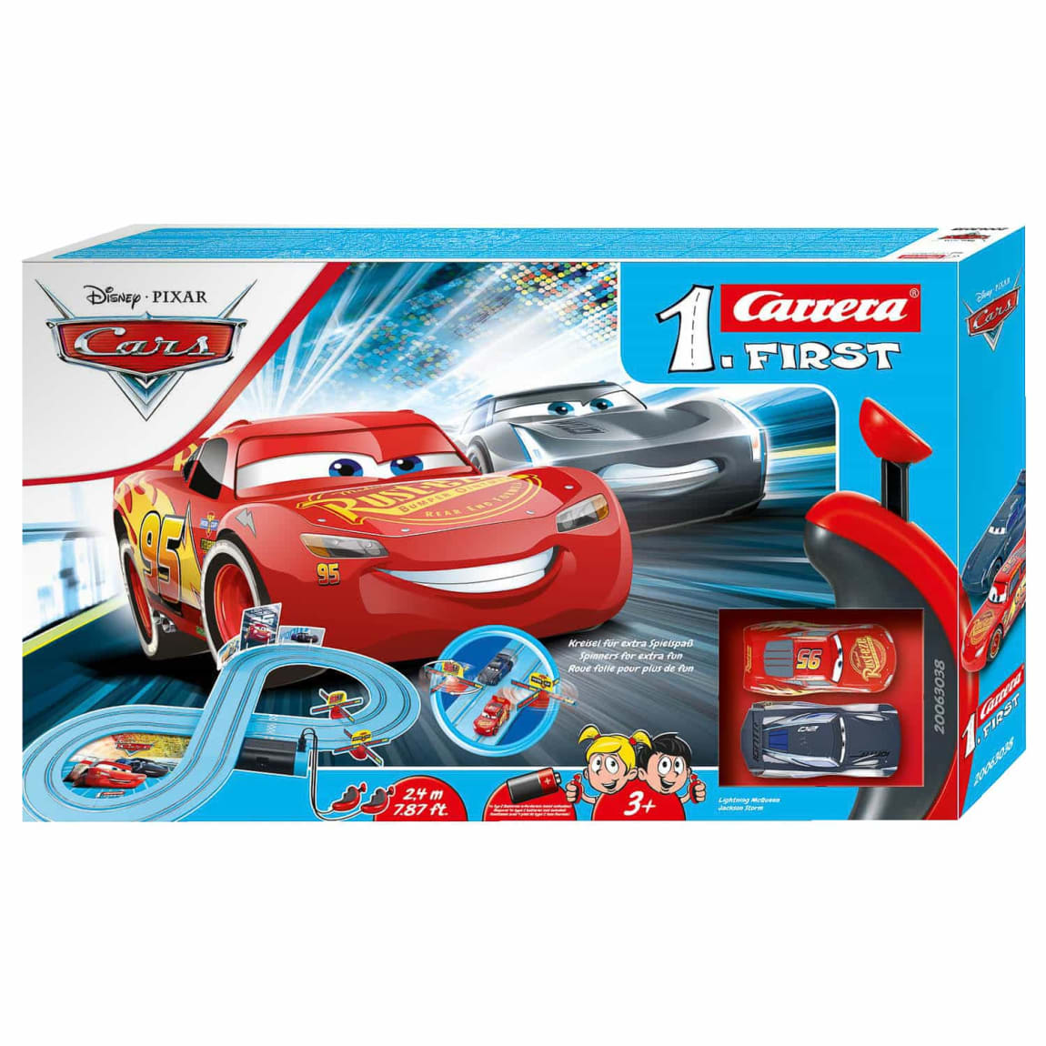 Carrera  Disney Cars Lightning McQueen Slot Track Set