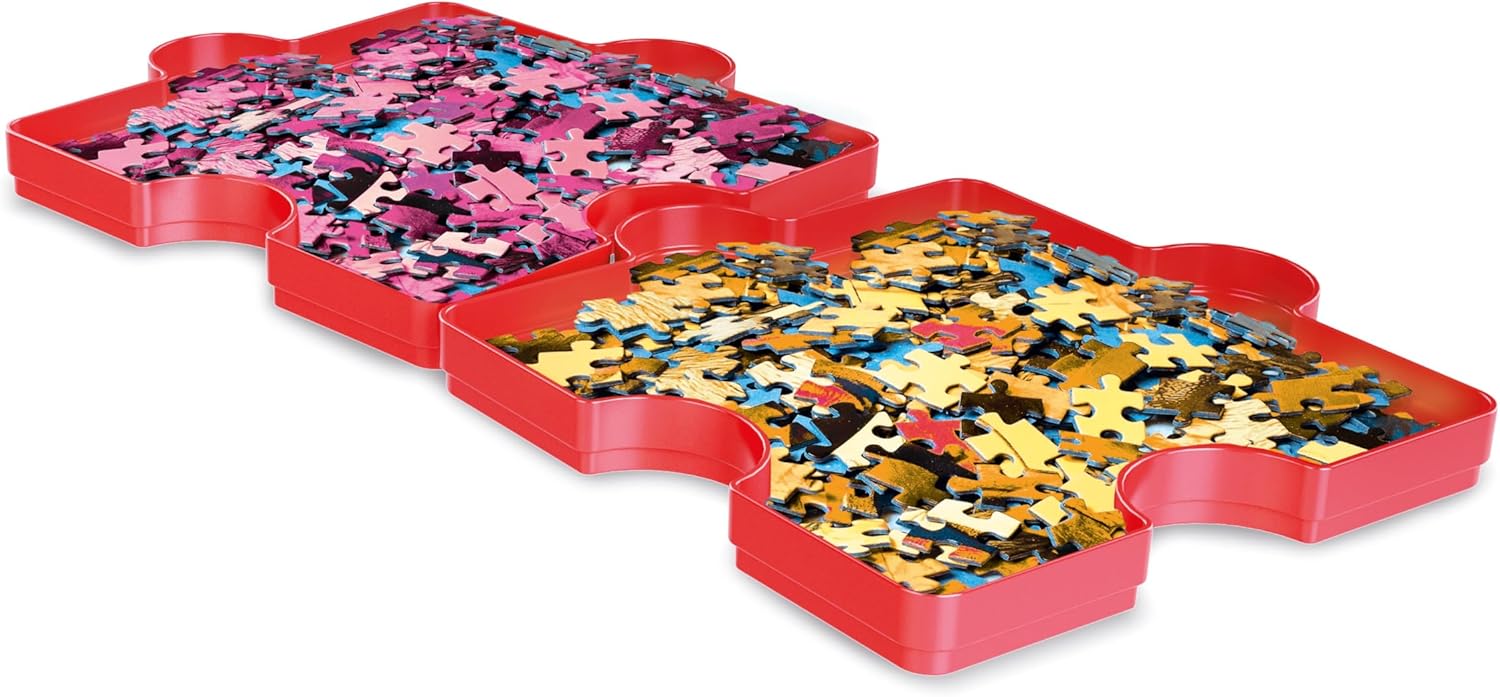 Clementoni Puzzle Sorter 6 Trays for Easy Jigsaw Puzzle Sorting
