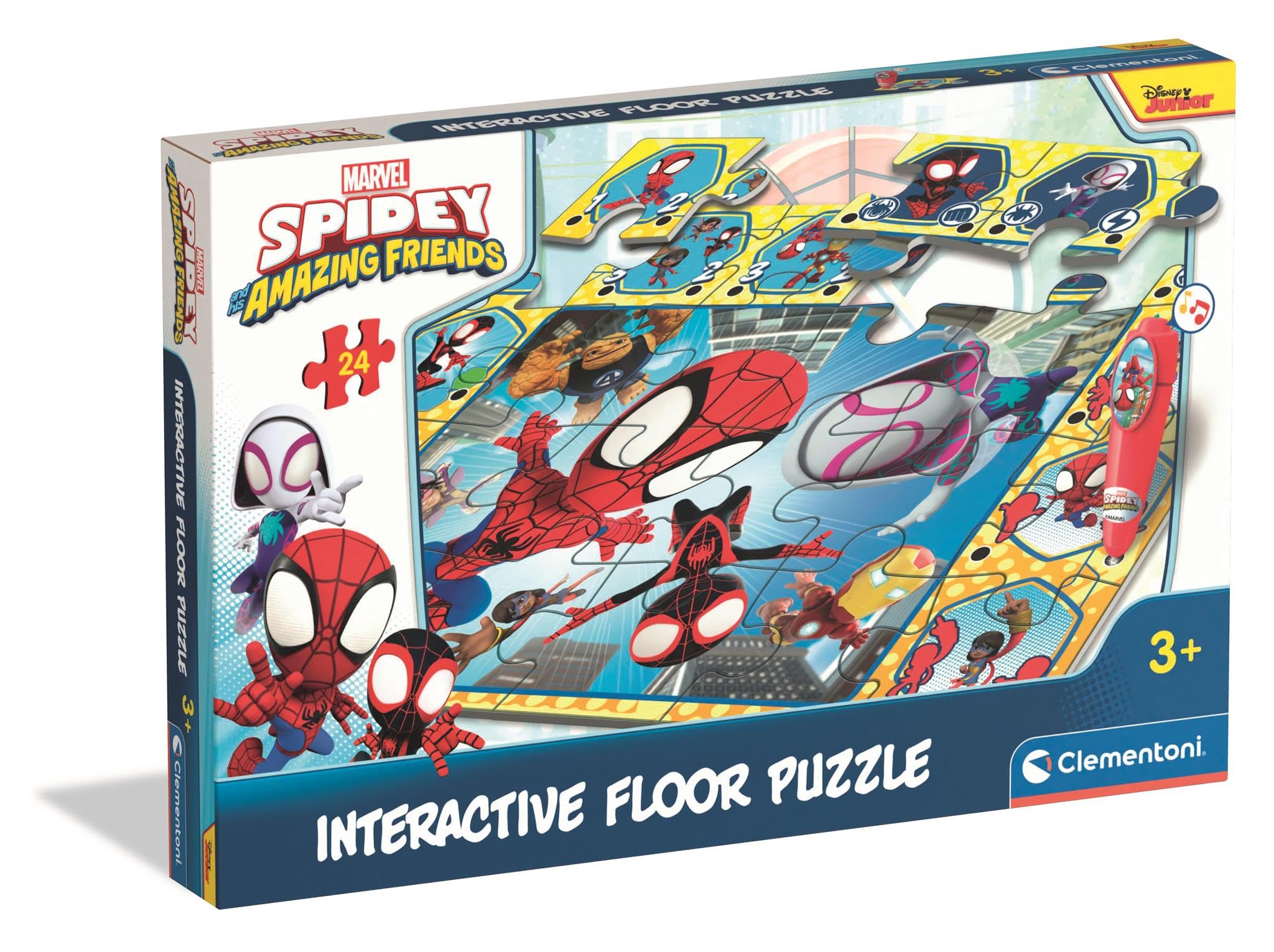 Spidey and His Amazing Friends Interactive Floor Puzzle