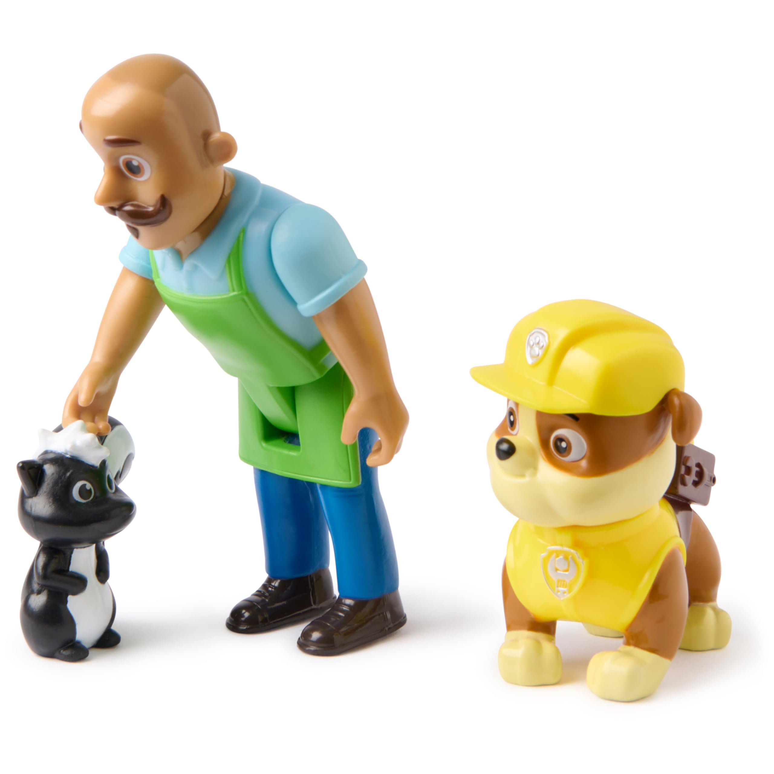 Paw Patrol Rubble And Mr. Porter Figure Pack with Skunk