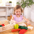 Melissa And Doug Cutting Food Play Food Set With Wooden Pieces