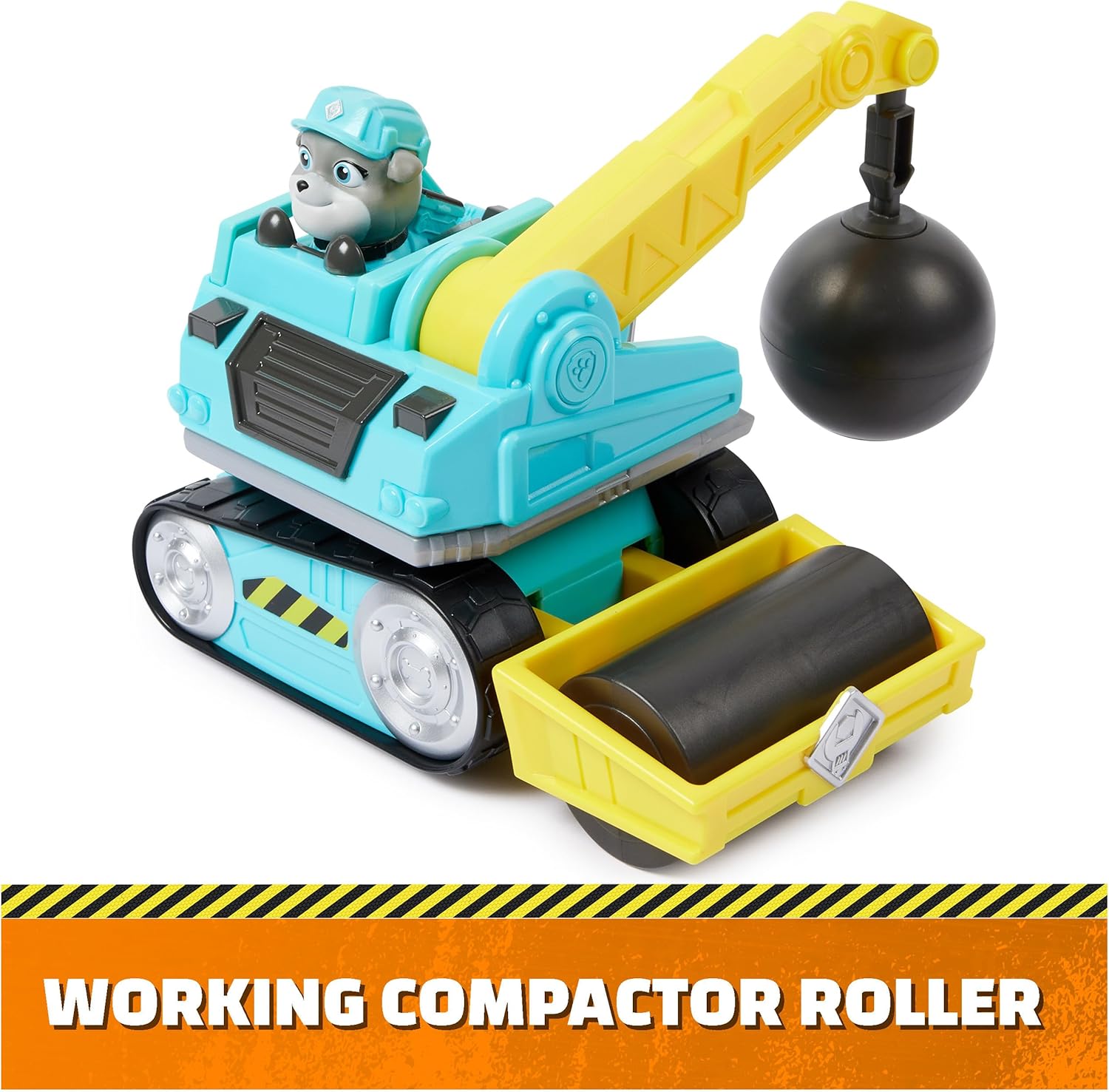 Paw Patrol Rubble and Crew Motor?s Wrecking Ball Toy Truck
