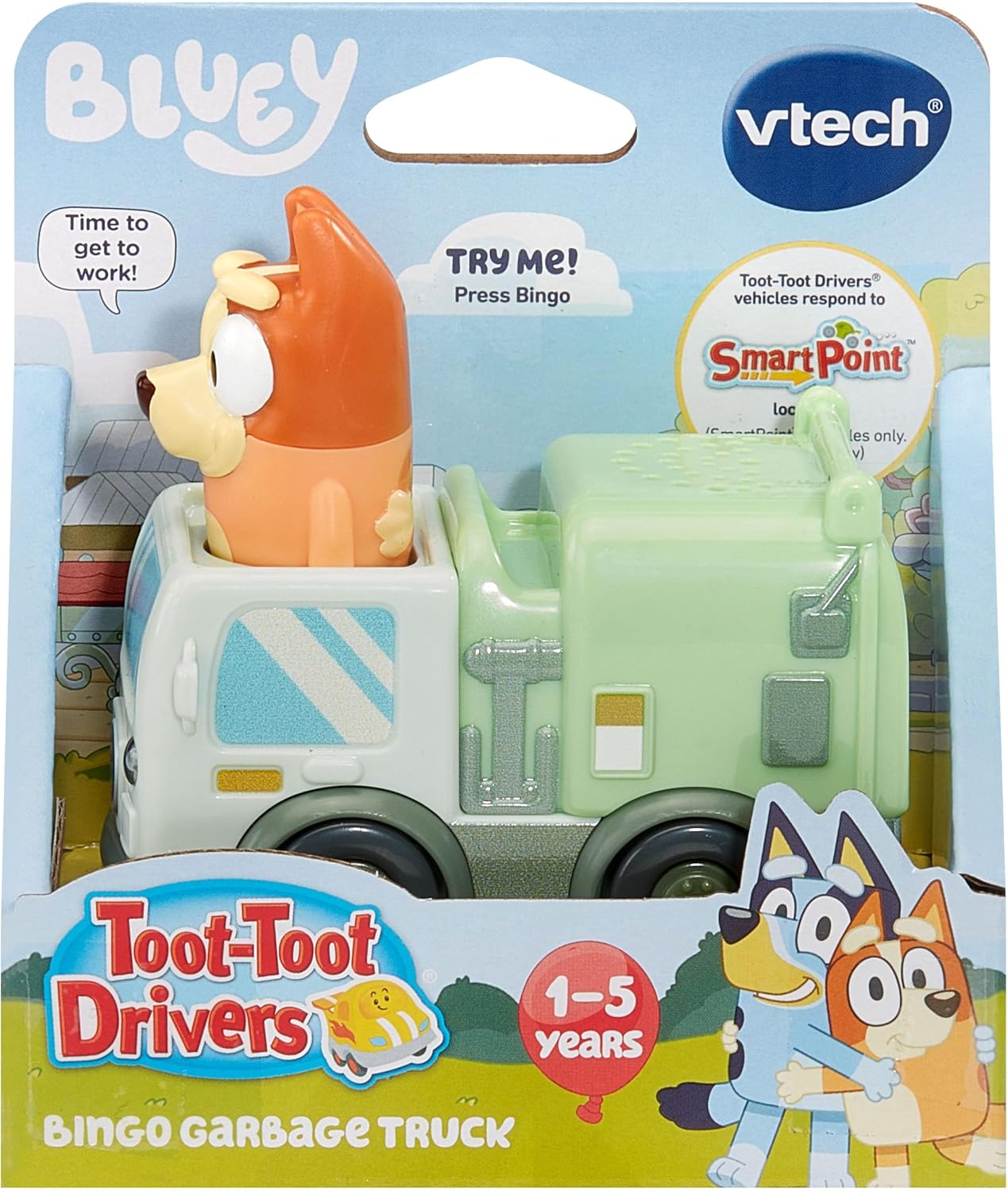 VTech Toot-Toot Drivers Bingo Garbage Truck