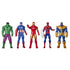 Marvel Hasbro Action Figure 5Pack 6inch Figures, Includes Iron Man, Spider-Man, Captain America, Hulk, Thanos, For Kids Ages 4 and Up