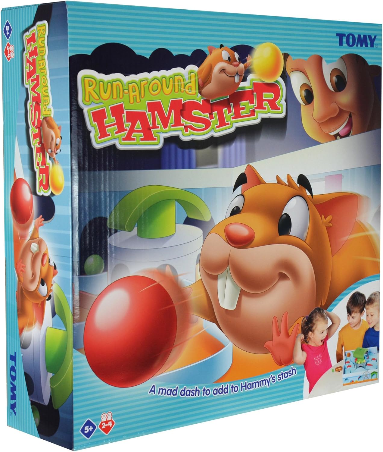 TOMY Runaround Hamster Race Family Skill Game
