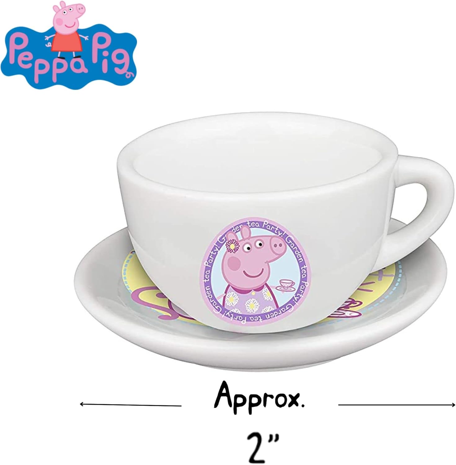 Peppa Pig Porcelain Toy Tea Dinner Set