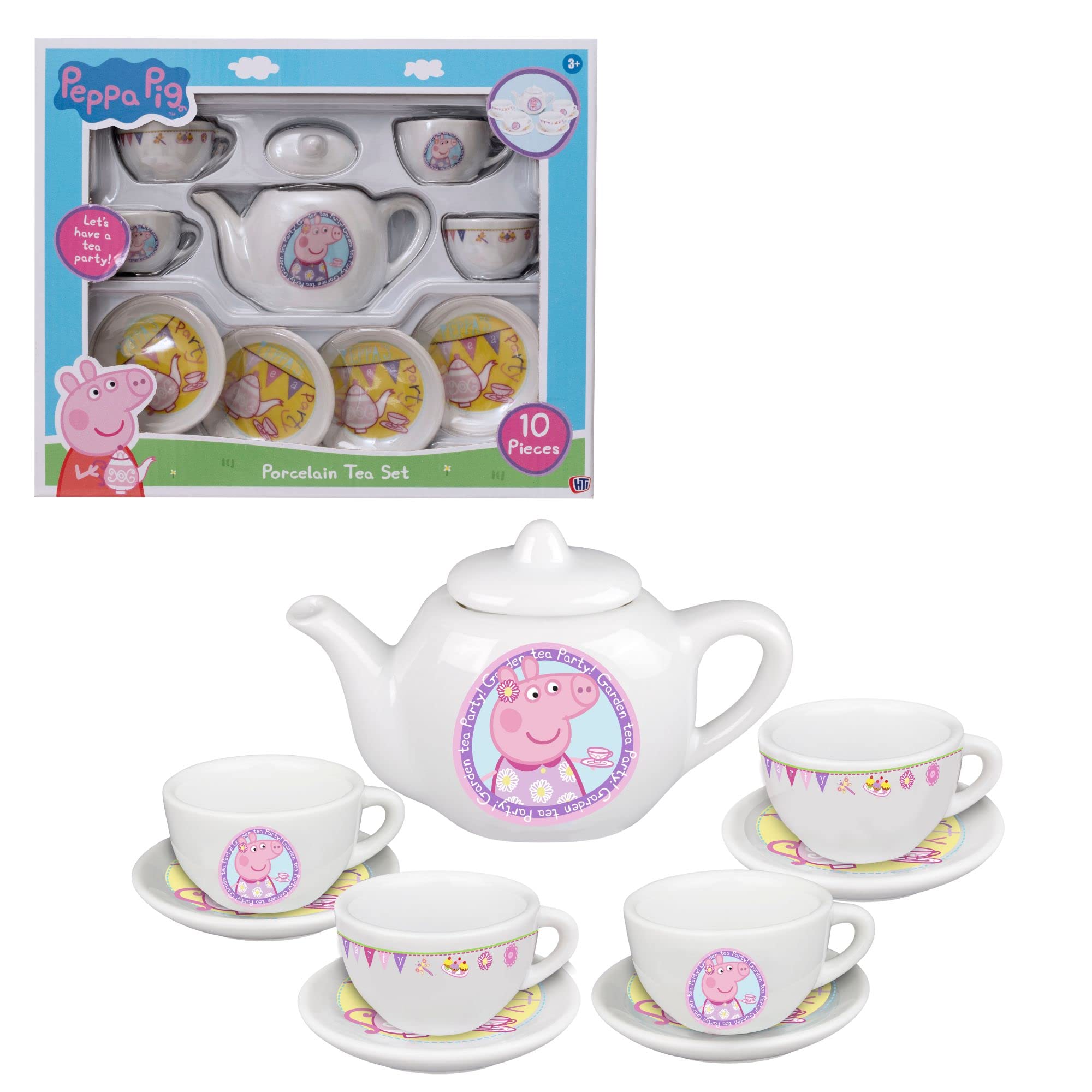Peppa Pig Porcelain Toy Tea Dinner Set