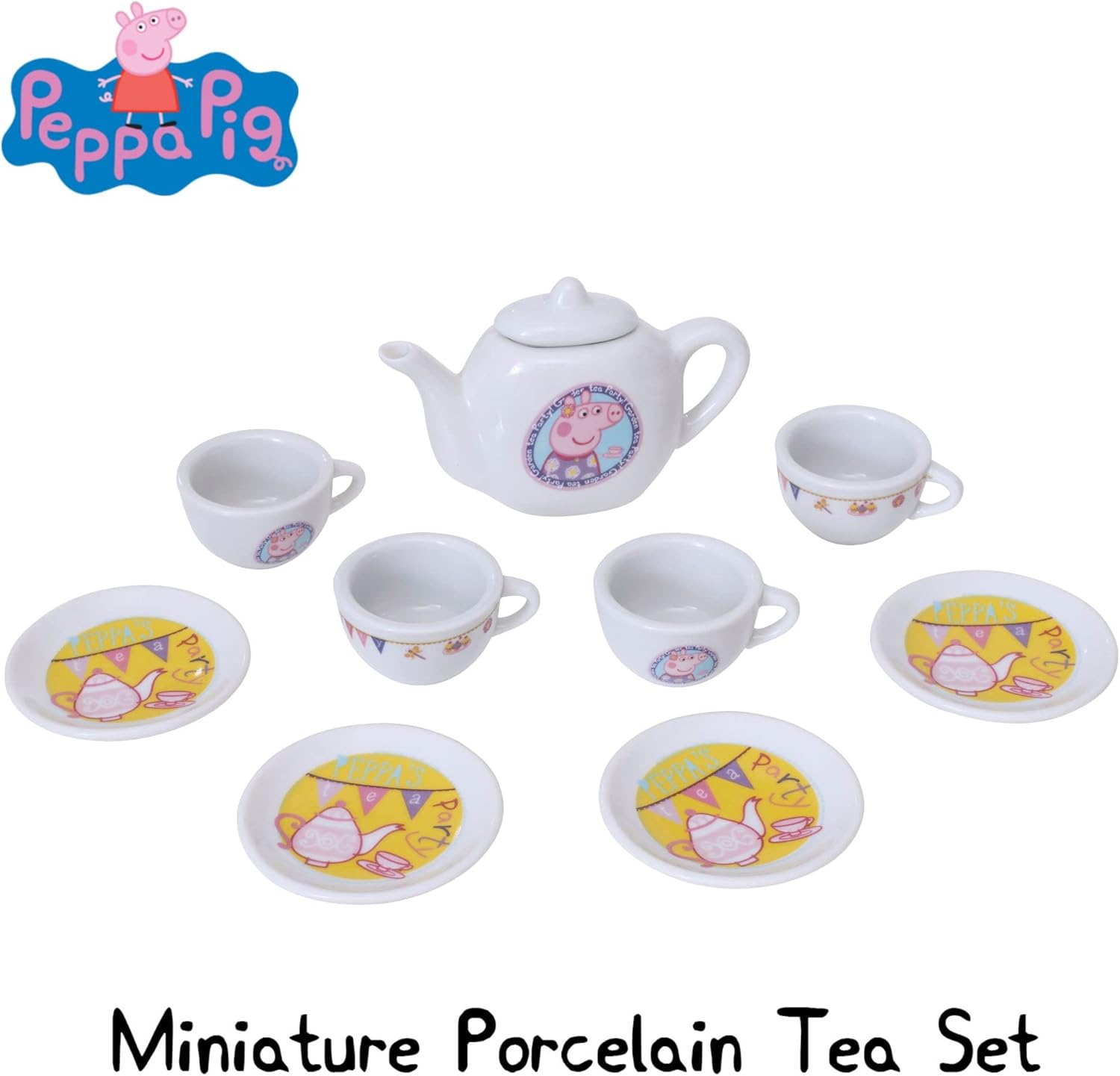 Peppa Pig Porcelain Toy Tea Dinner Set