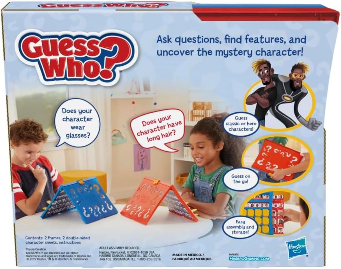 Hasbro Gaming Guess Who Original Guess Board Game