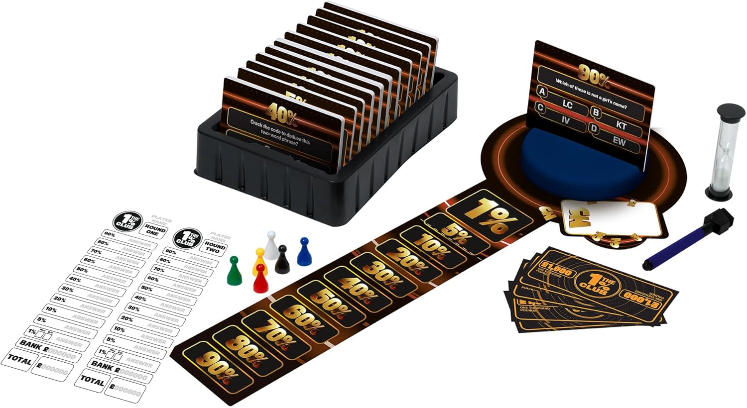 Ideal The 1% Club: The Board Game