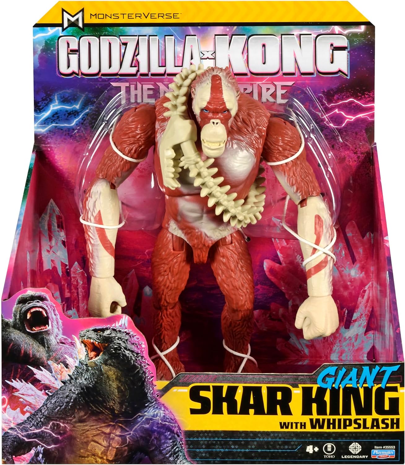 Monsterverse Godzilla x Kong Articulated Figure 28cm SKAR KING