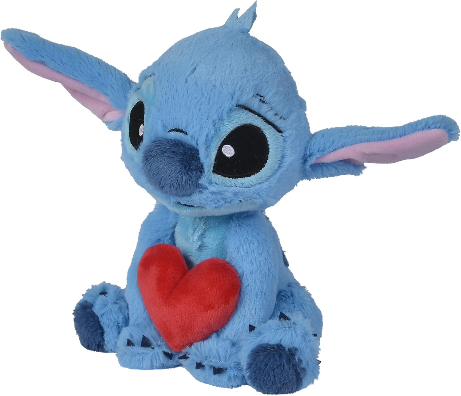 Disney Lilo & Stitch STITCH Cuddle with Heart Valentine Love 25cm Soft Plush Toy