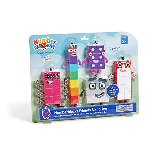 Learning Resources Numberblocks Friends Six to Ten Play Figures