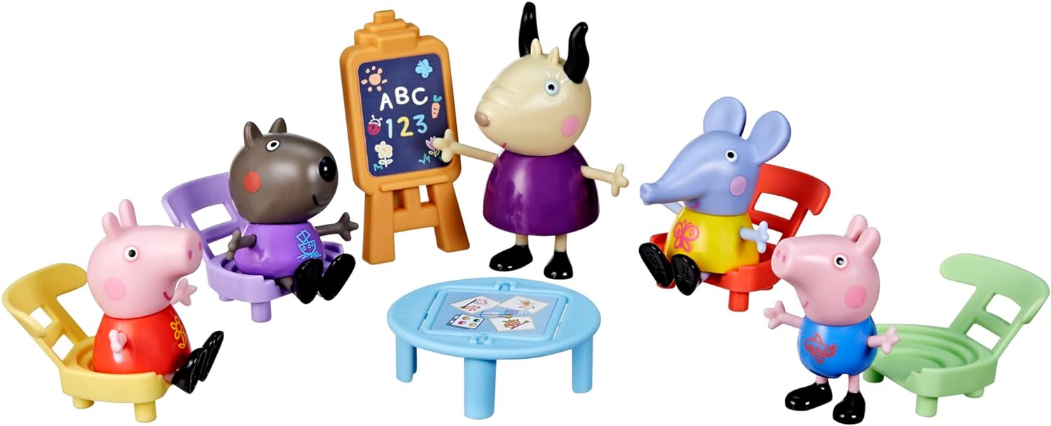 Peppa Pig Peppa's Playgroup Figures Playset