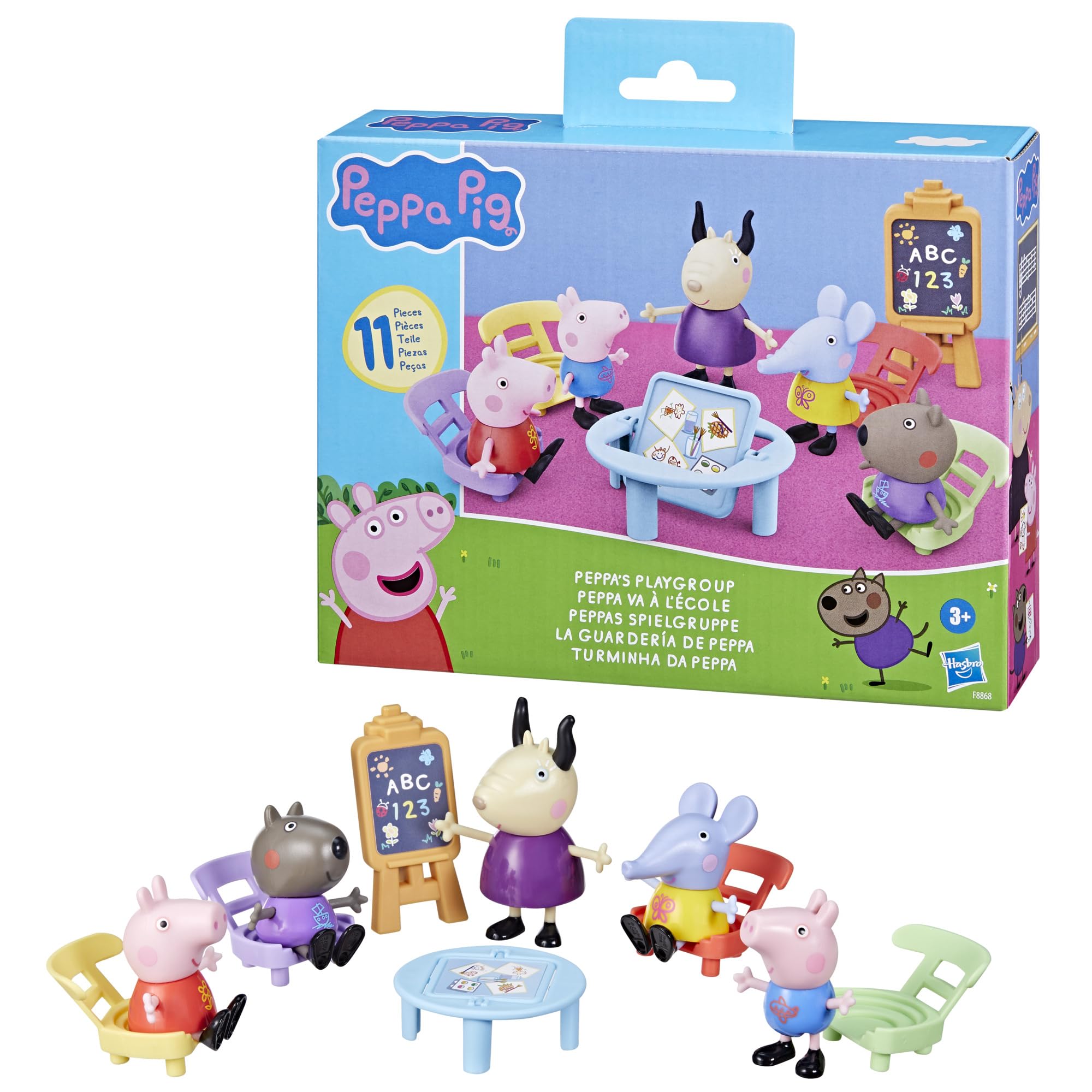 Peppa Pig Peppa's Playgroup Figures Playset