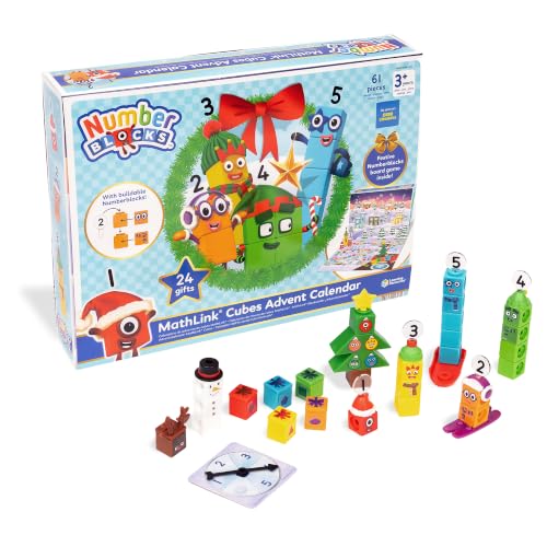 Learning Resources Numberblocks MathLink Cubes Advent Calendar
