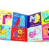 Set of 4 Baby Bath Books First Words ABC Letters & Numbers