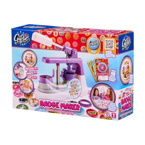 Giftie Badge Maker Kit Create 50 Personalised Badges