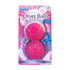 Swirl Fabric Softening Tumble Dryer Balls Pink 2 Pack