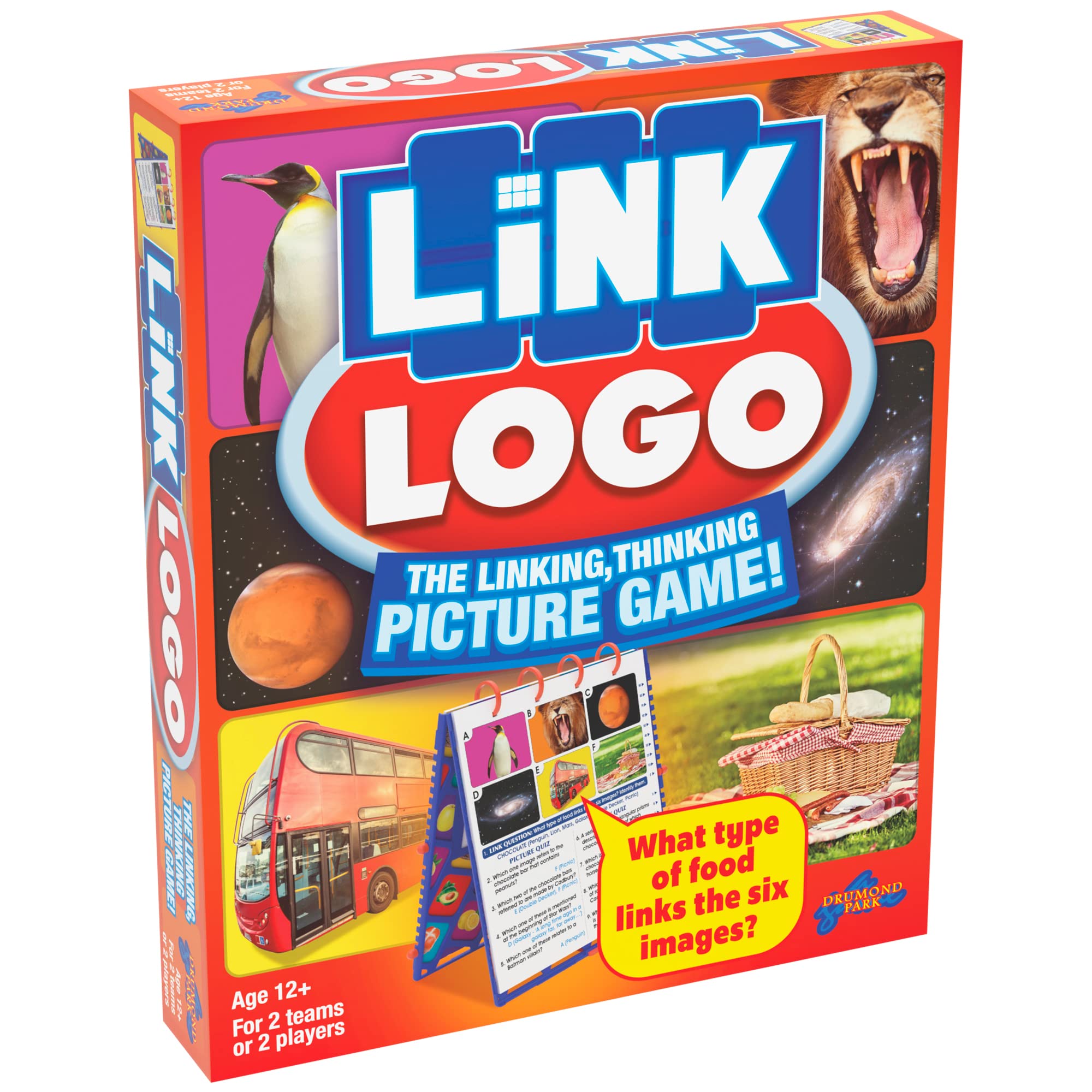 Drumond Park T73295 Link LOGO Board Game Second Edition