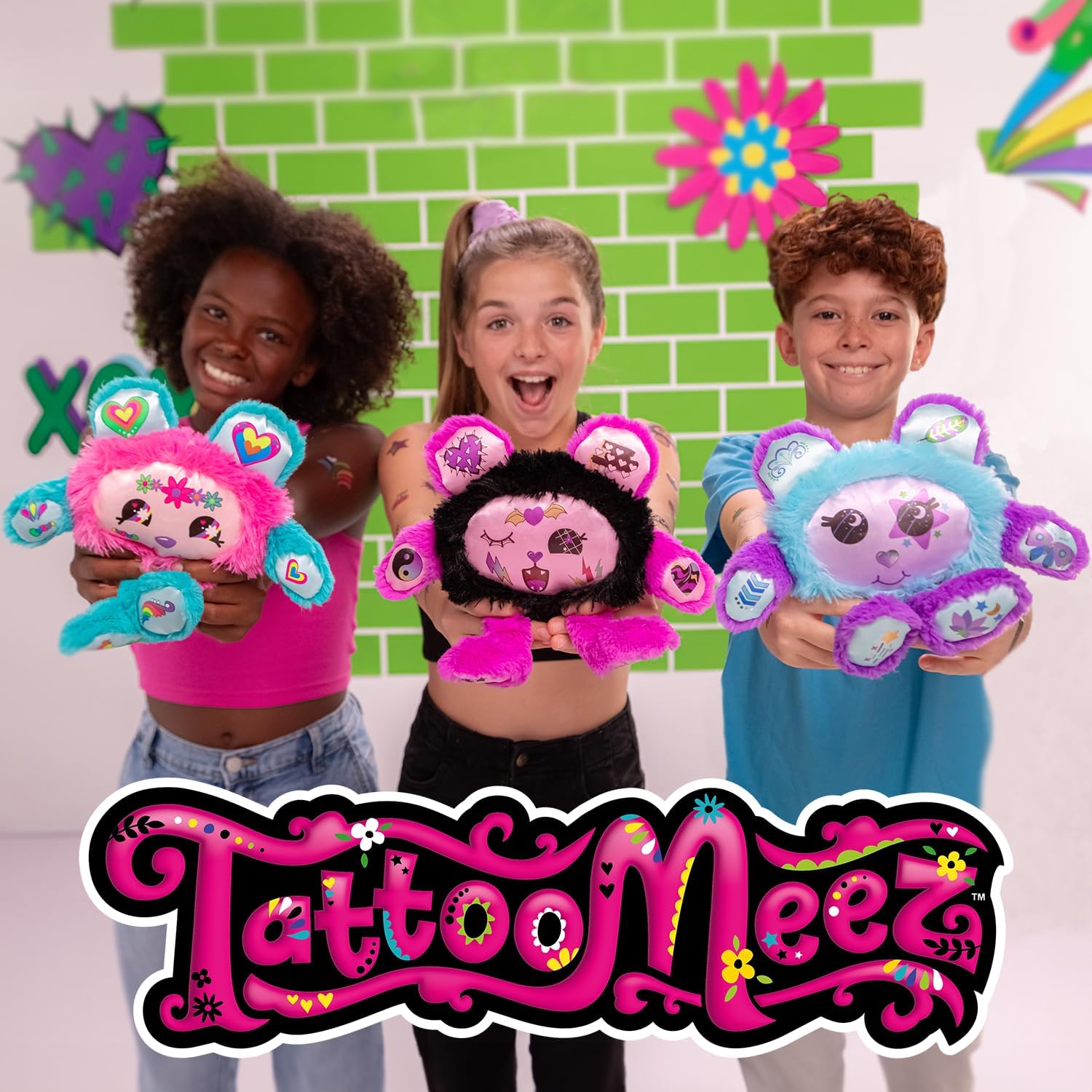 TattooMeez Metallic, craft kit to create a personalised bear