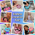 TattooMeez Metallic, craft kit to create a personalised bear