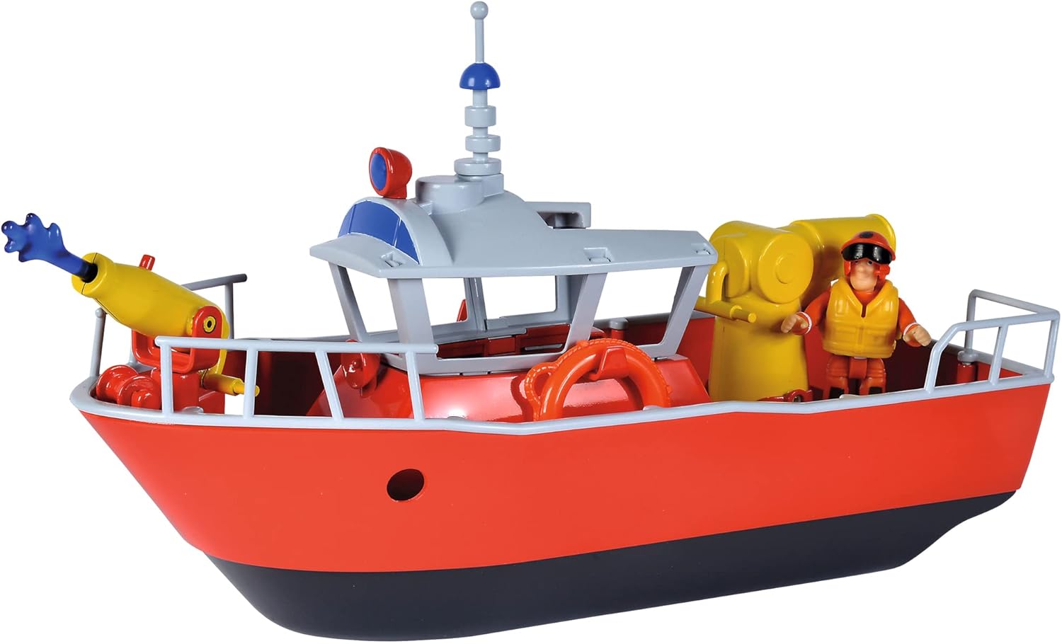 Simba FIREMAN SAM TITAN FIREBOAT With Cannons