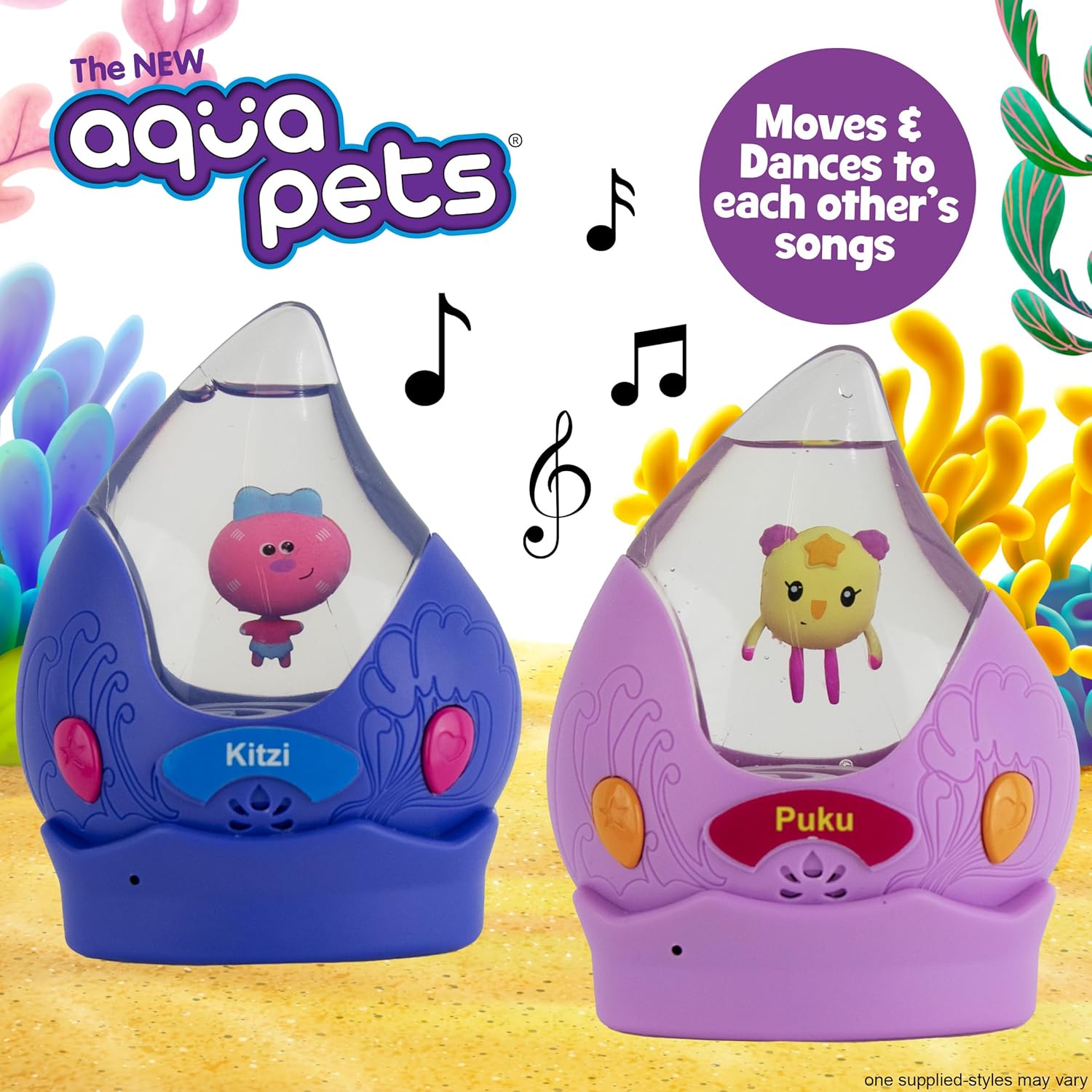 Aquapets KITZI interactive dancing pets
