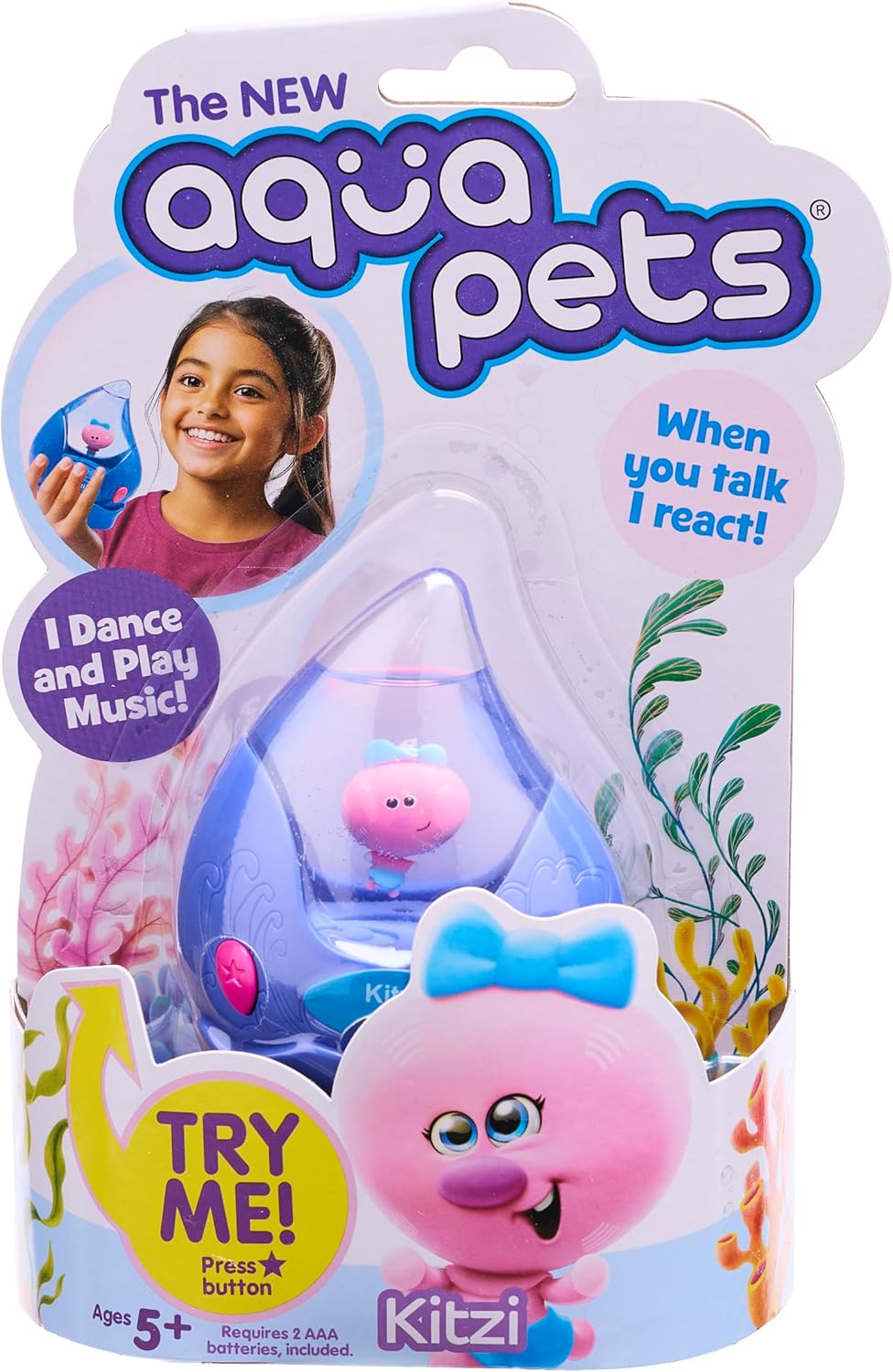 Aquapets KITZI interactive dancing pets