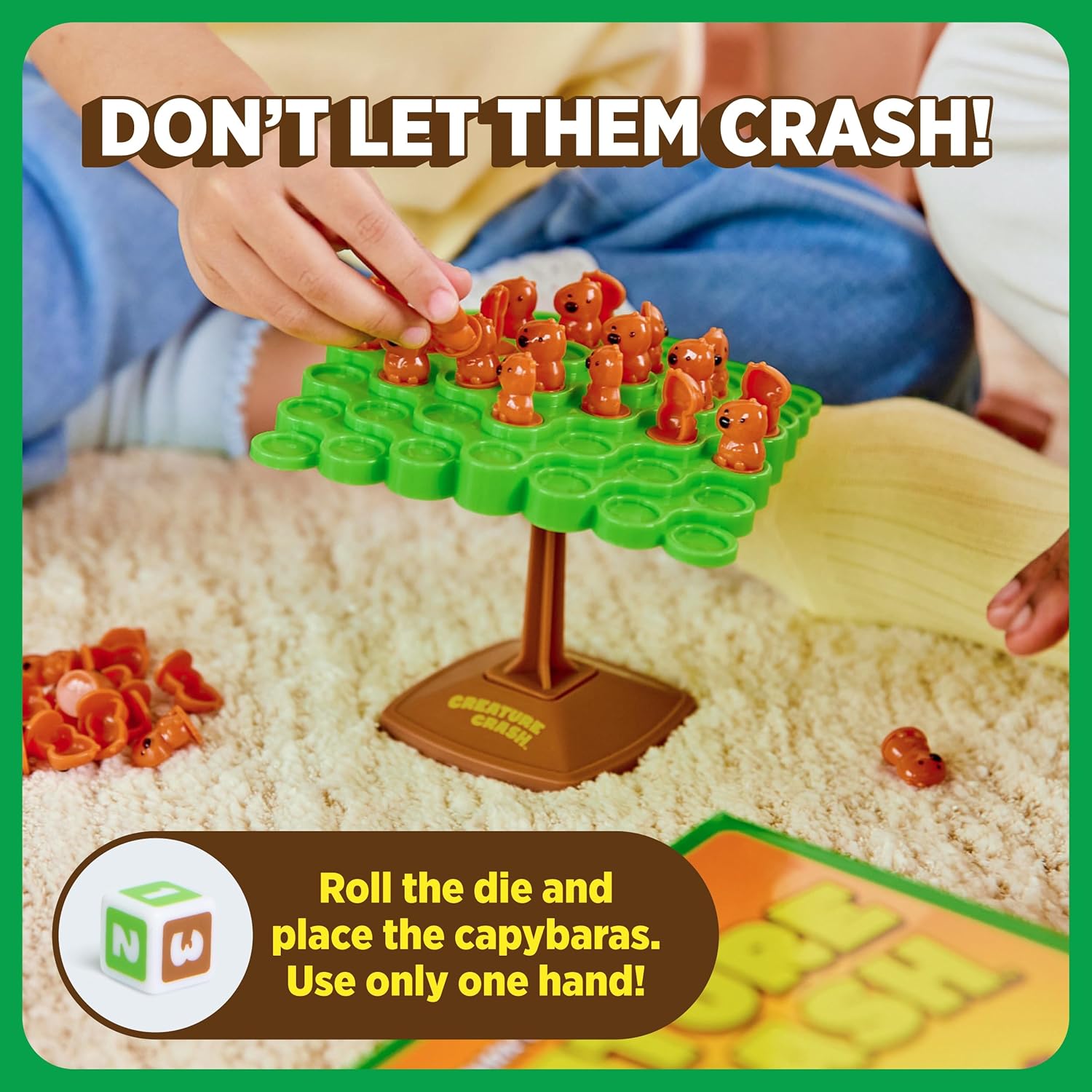 WHAT DO YOU MEME? Creature Crash - A Wobbly, Wild Capybara Balancing Game