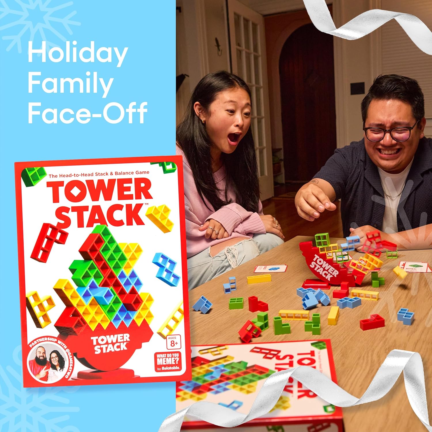 What Do You Meme? Tower Stack - Head to Head Stacking Challenge