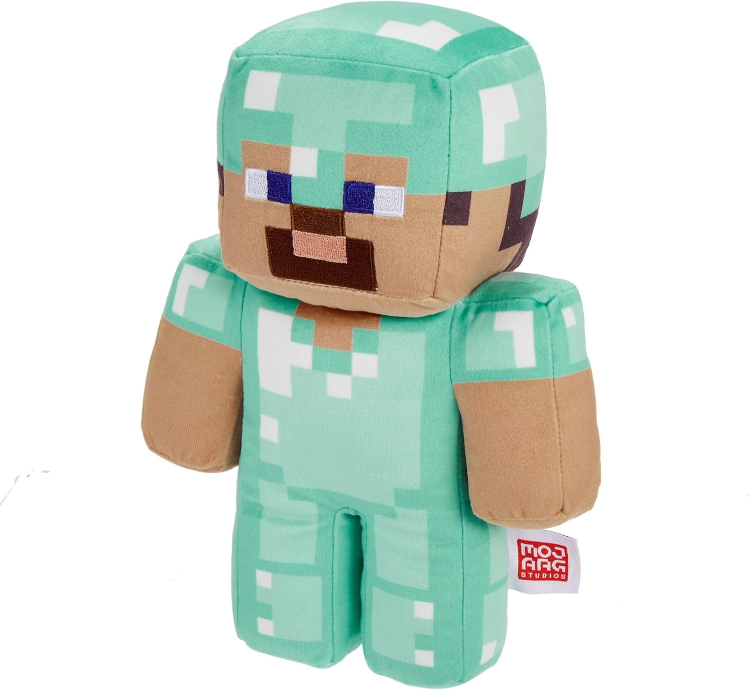 Minecraft Plush Diamond Steve Character Soft Doll 8 Inch