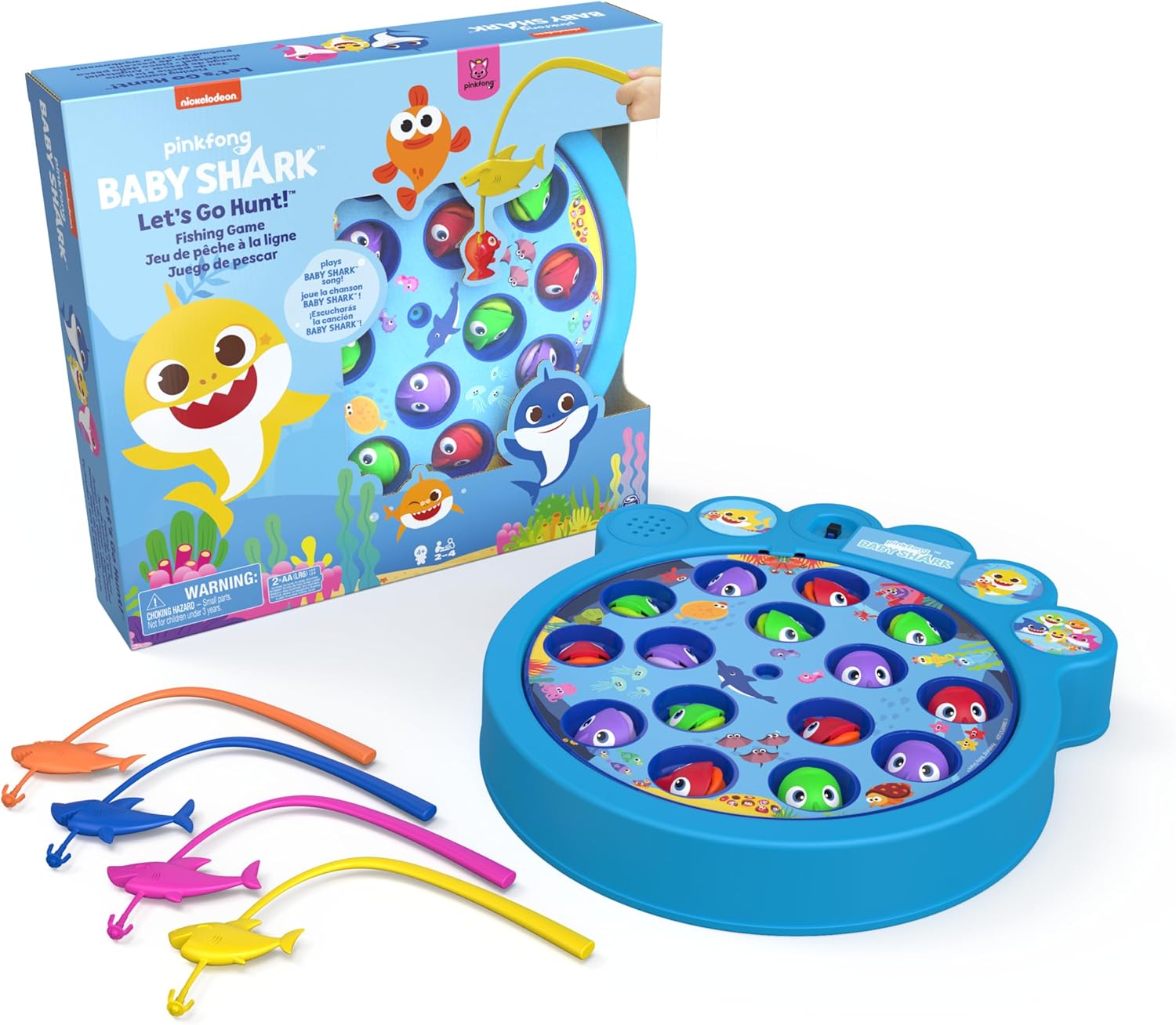 Cardinal Baby Shark Gone Fishing Game