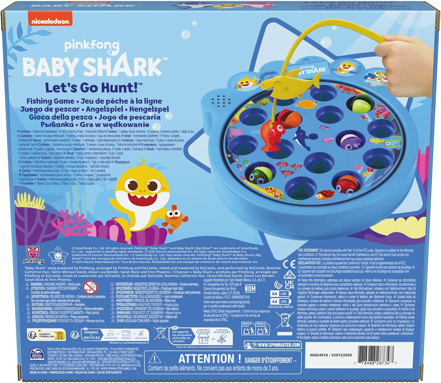 Cardinal Baby Shark Gone Fishing Game