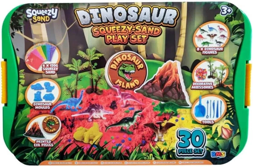 DINOSAUR Squeezy Sand Play Set