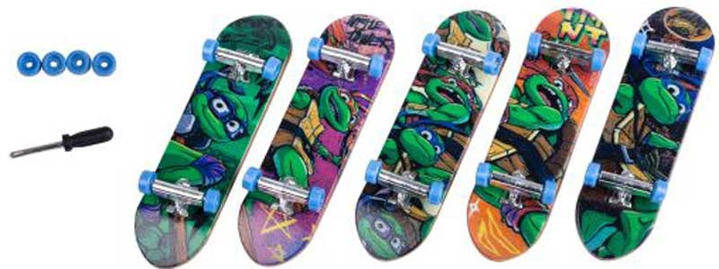 Teenage Mutant Ninja Turtles Finger Flipboards Skateboards