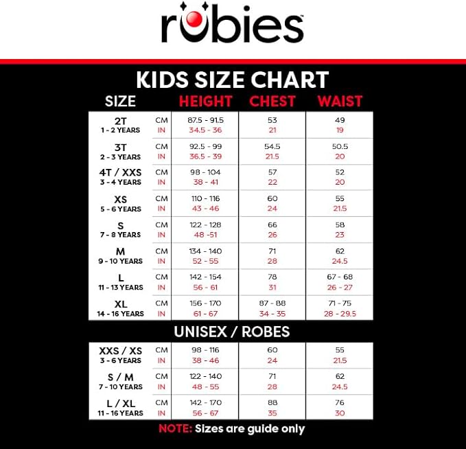 Rubies Official Bluey Child Costume Kids Fancy Dress Size 2 to 3 Years
