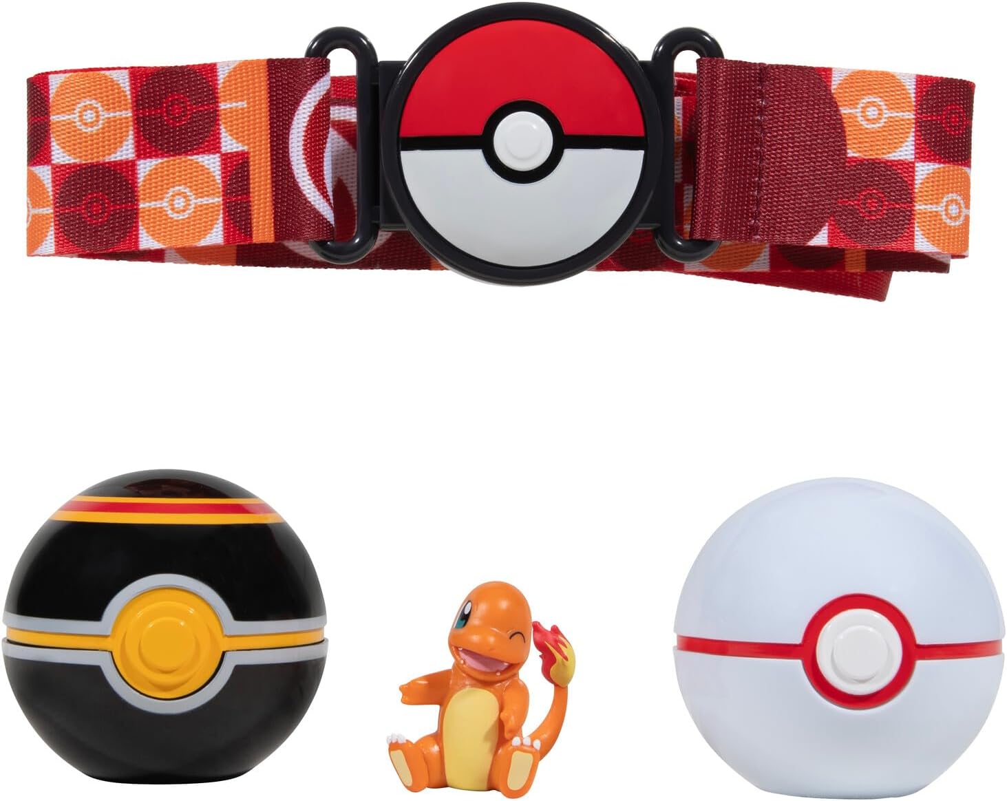 Pok�mon Clip ?N? Go Belt Set 2Inch CHARMANDER Battle Figure with Clip ?N? Go Belt