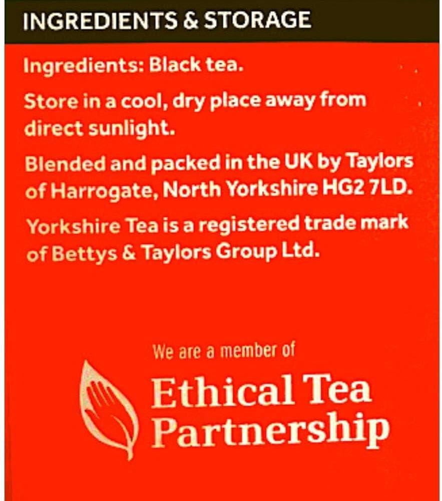 Taylors of Harrogate Yorkshire Tea, 656g - 210 Teabags