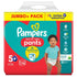PAMPERS Pants Nappies Pull On Size 5 PLUS Junior 58 Pack