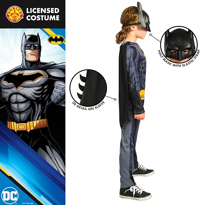 Rubies Official DC Batman Childs Costume Size 7 to 8 Years