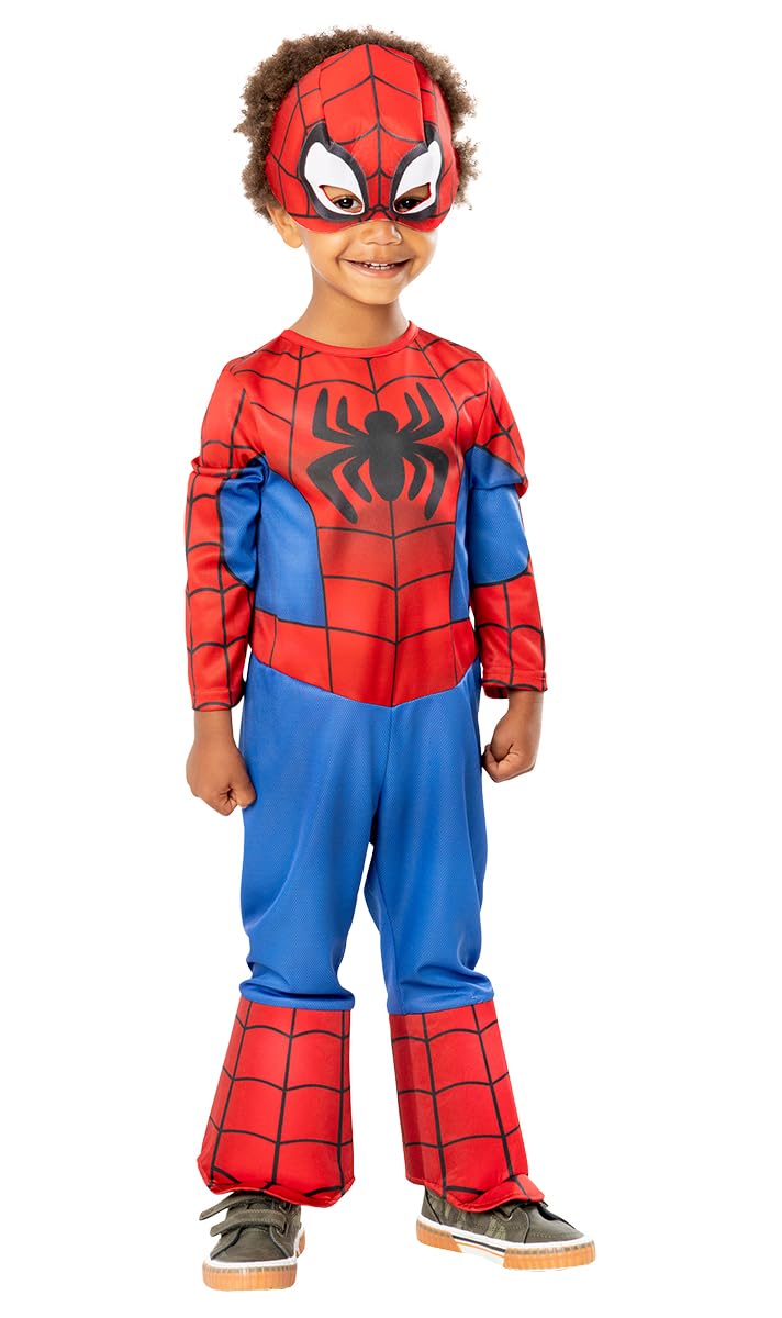 RUBIES Official Spider-man (Younger) Marvel Costume, Size 3-4 YEARS