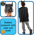 RUBIES Metallic Batman Kids Children Fancy Dress 5-6 YEARS