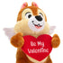Disney Store Official Chip ?n Dale Valentine Sweethearts 30cm Soft Plush Toy Set