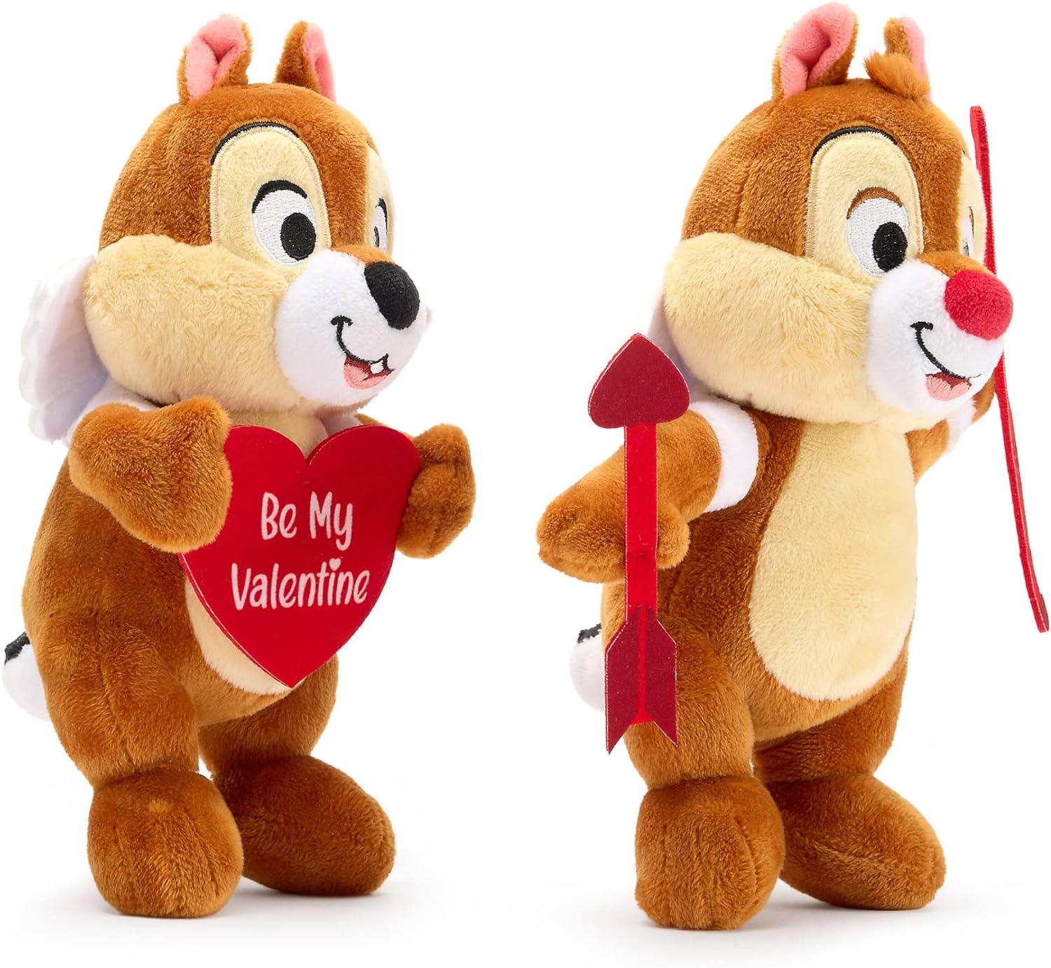 Disney Store Official Chip ?n Dale Valentine Sweethearts 30cm Soft Plush Toy Set