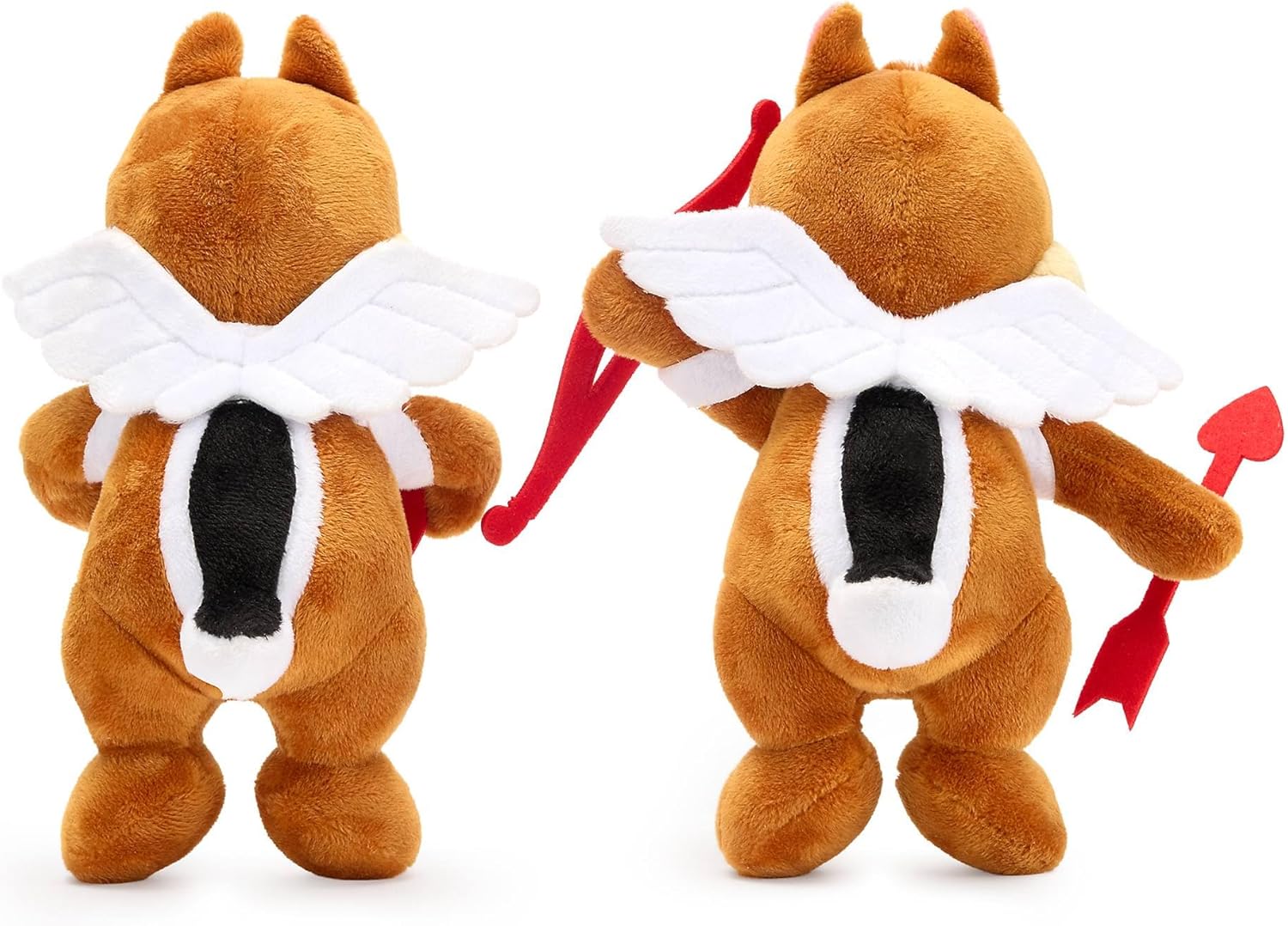 Disney Store Official Chip ?n Dale Valentine Sweethearts 30cm Soft Plush Toy Set
