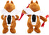 Disney Store Official Chip ?n Dale Valentine Sweethearts 30cm Soft Plush Toy Set
