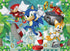 Ravensburger Sonic the Hedgehog 4-Piece 100 Puzzle Set