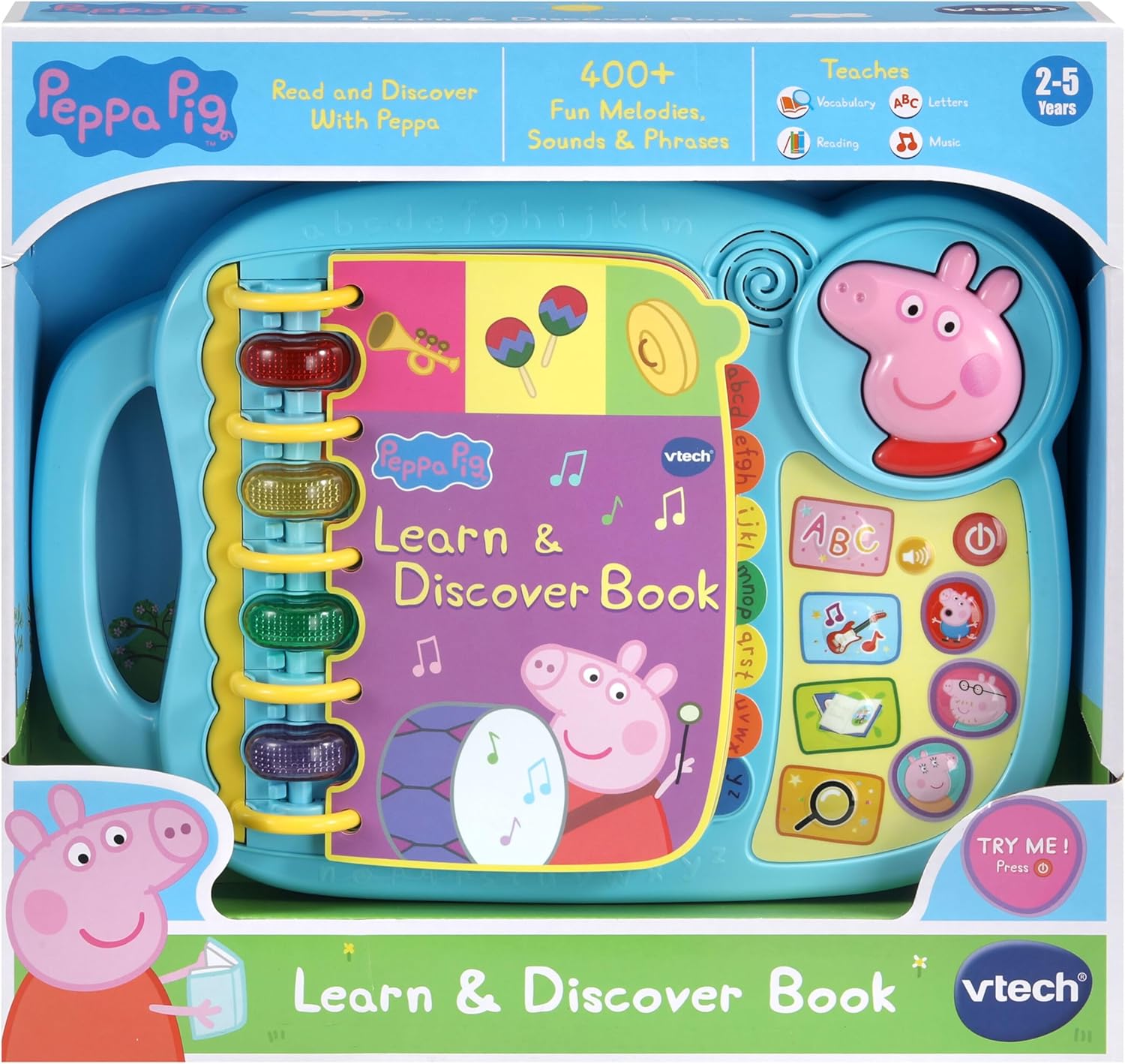 VTech Peppa Pig: Learn & Discover Book