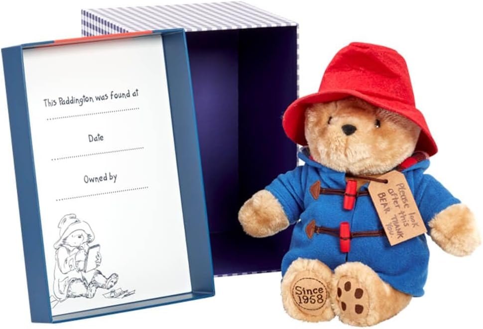 Paddington Bear Collector's Edition Soft Plush Toy with Collectors Box